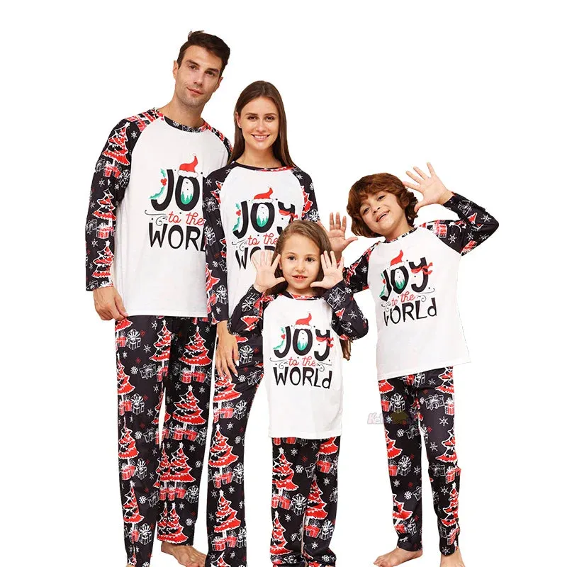 Joy Matching Family Christmas Pajamas - Full Set
