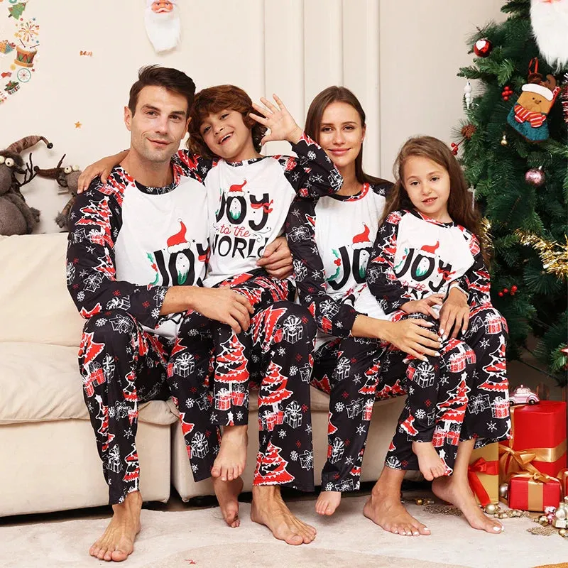Joy Matching Family Christmas Pajamas - Full Set