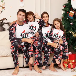 Joy Matching Family Christmas Pajamas - Full Set