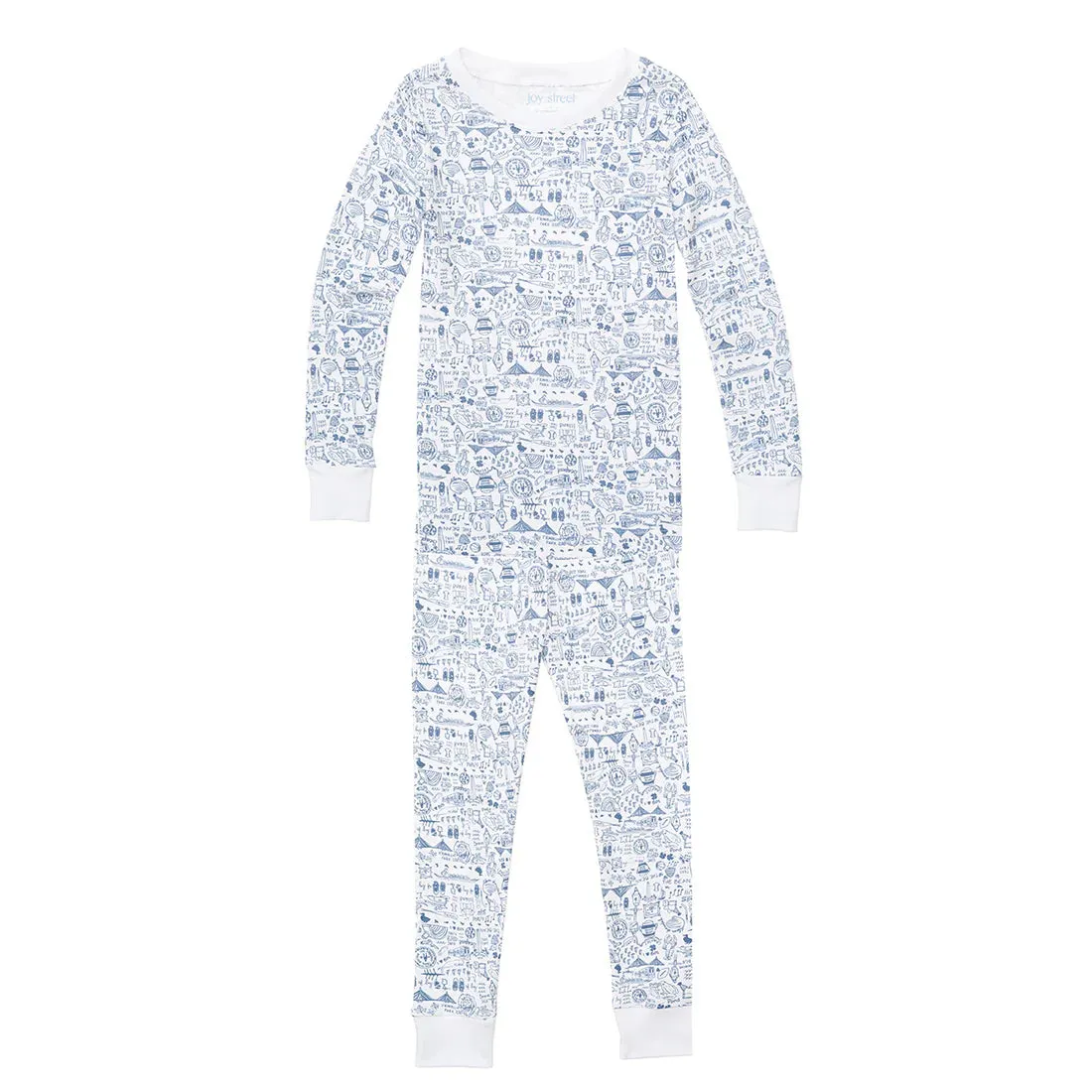 Joy Street Kids Boston Pajamas in Sailor Blue
