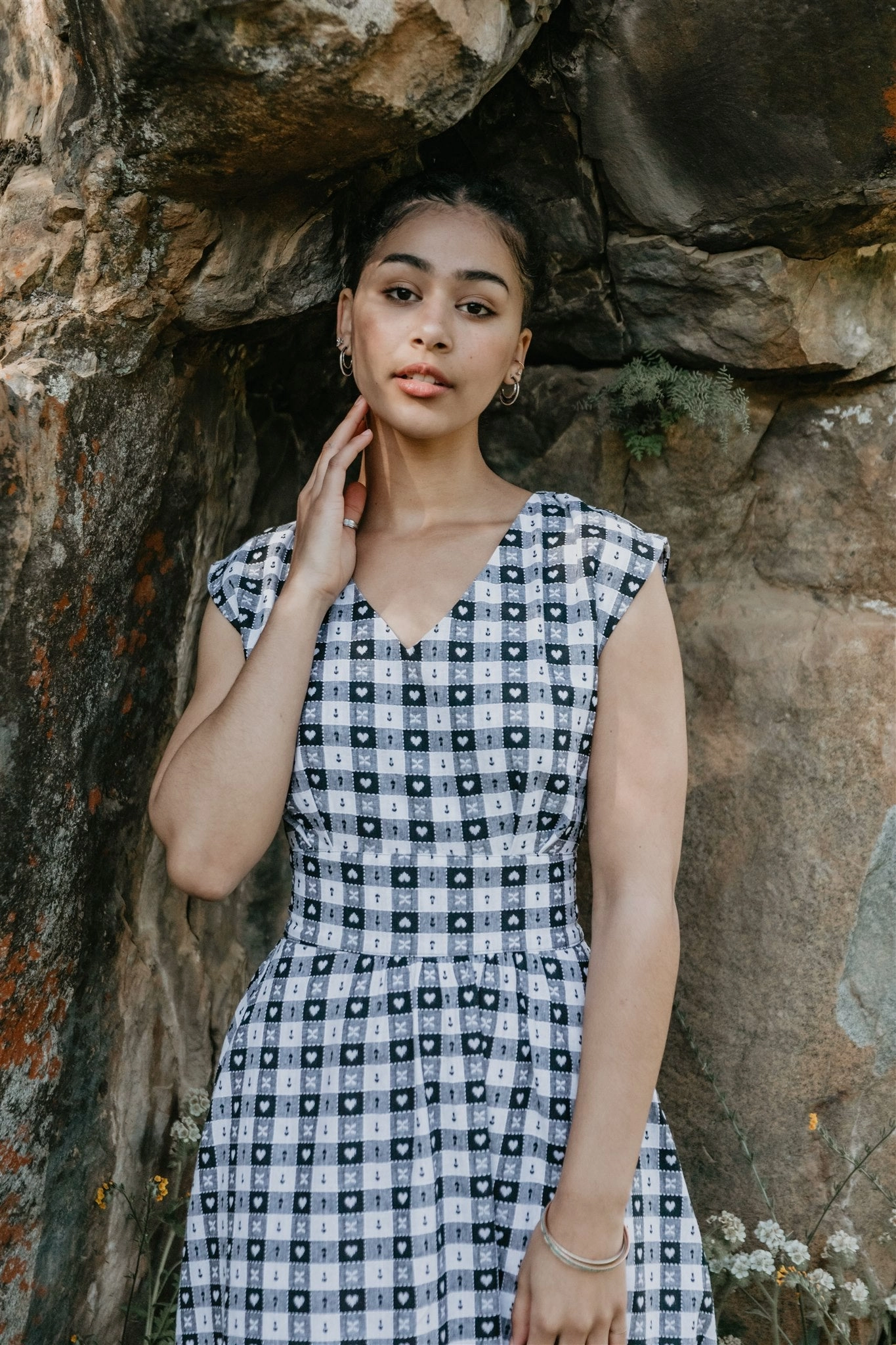 Joy dress in Cotton Picnic Soft Outfit