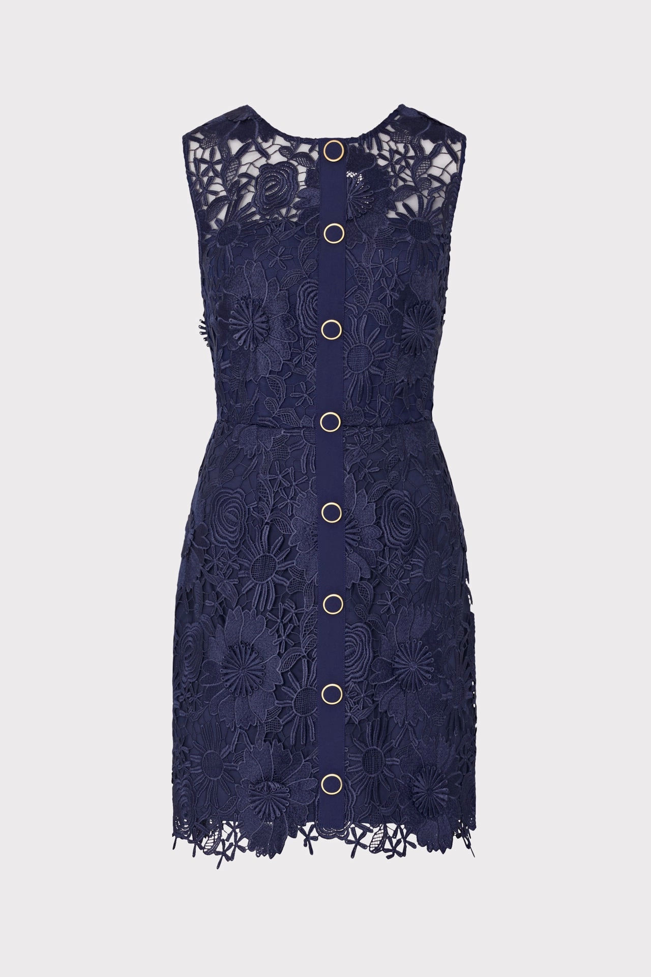 Judy Lace Mini Dress Airy Weave