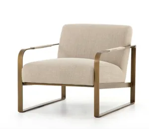 JULES CHAIR, STONEWASH PRINT ECRU
