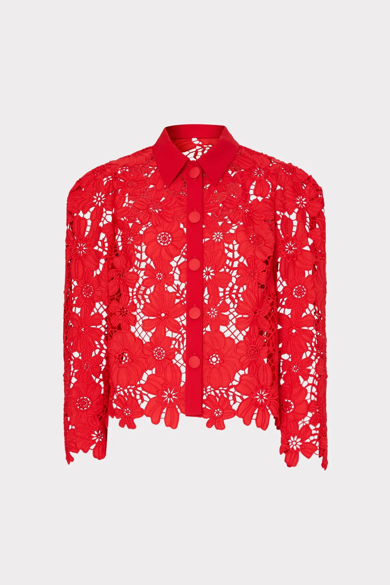 Snag Resistant Surface Sporty Sweatshirt June Roja Lace Top