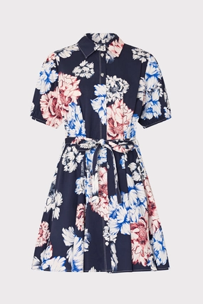 Date Ready Juni Printed Poplin Mini Dress