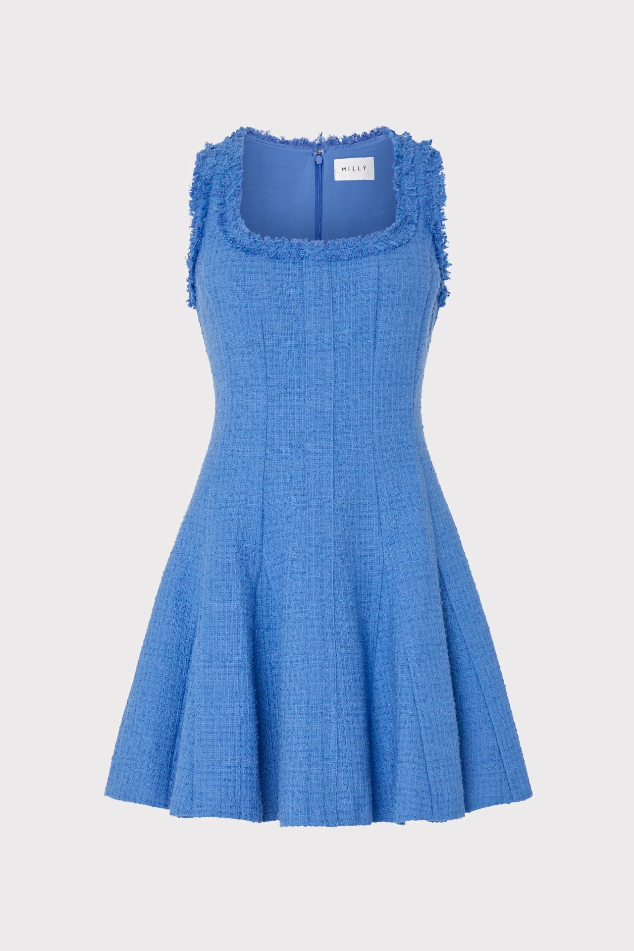 Calm Mood Juniper Boucle Mini Dress
