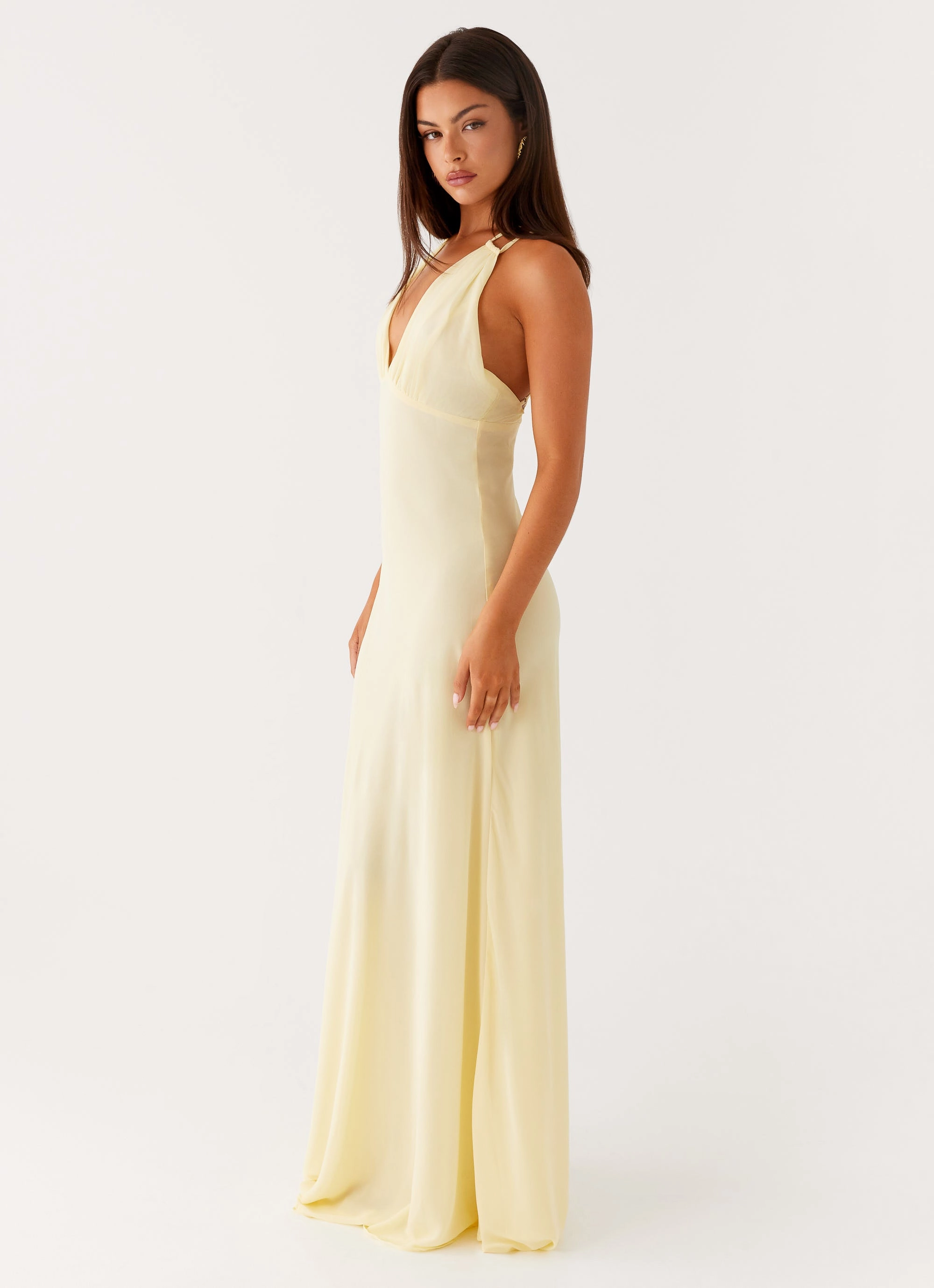 Radiant Mood Kacia Maxi Dress - Lemon