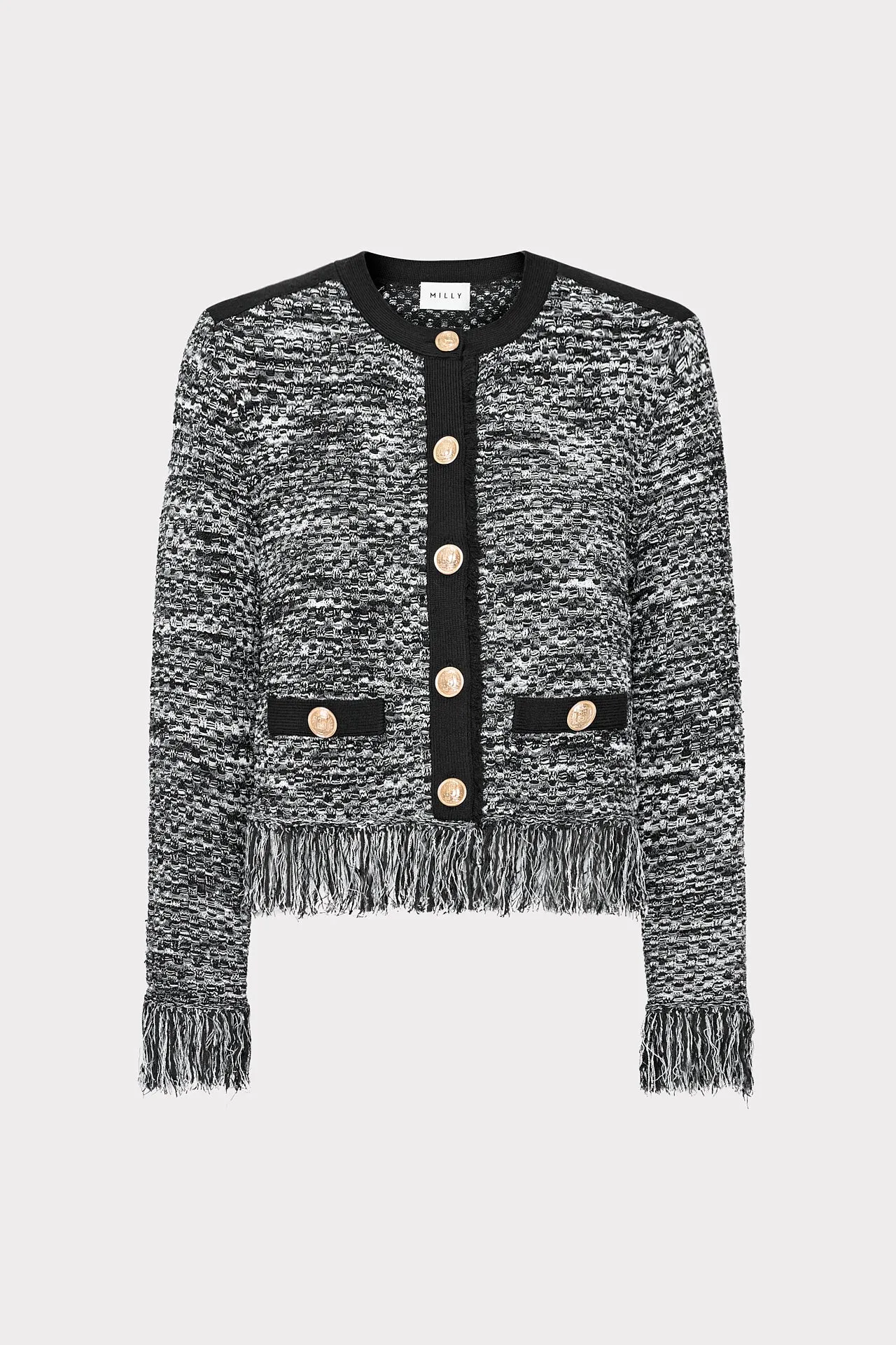 Stylish Look Kaia Textured Knit Cardigan Jacket