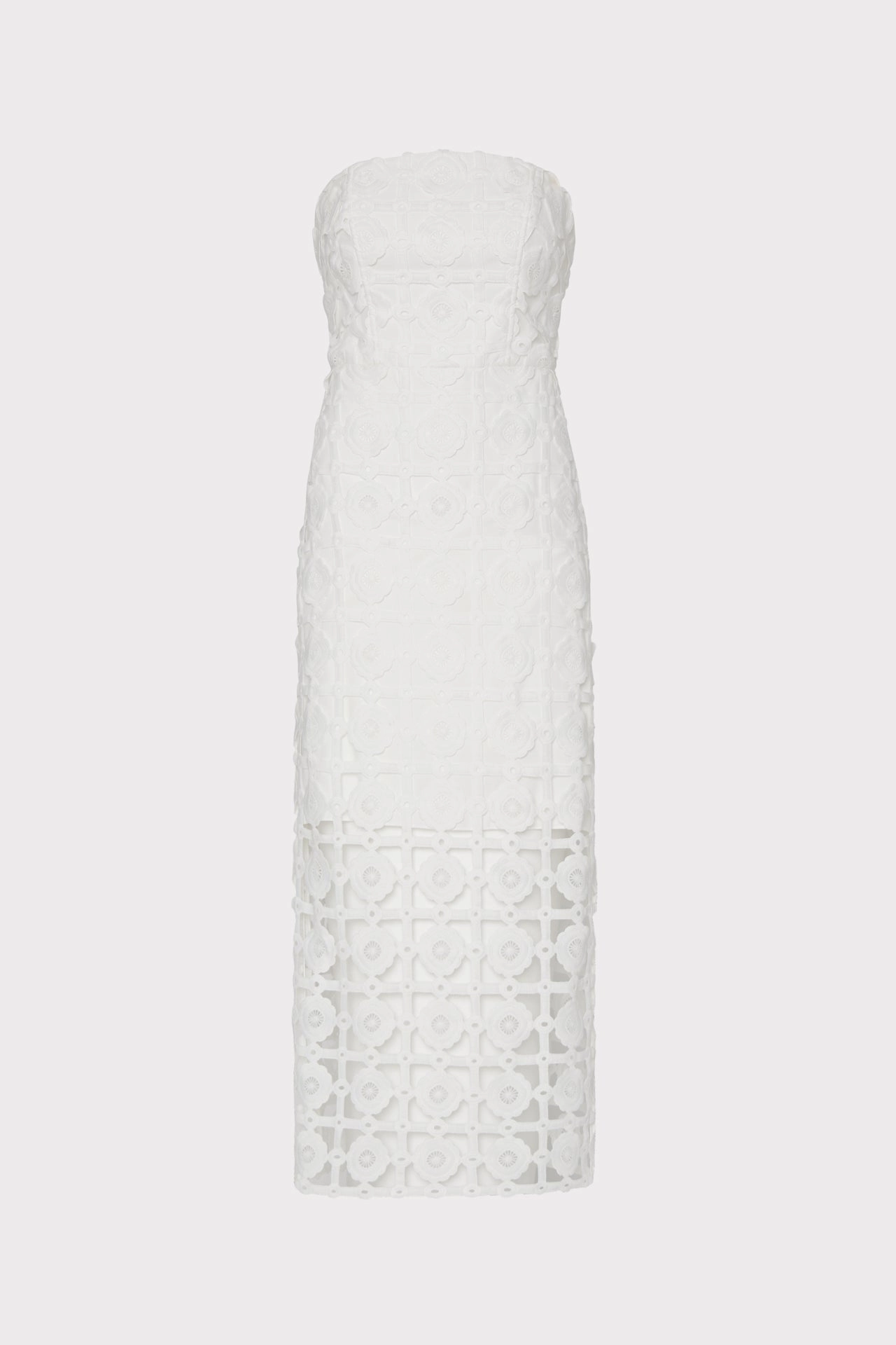 Poised Vibe Kait Tile Lace Dress