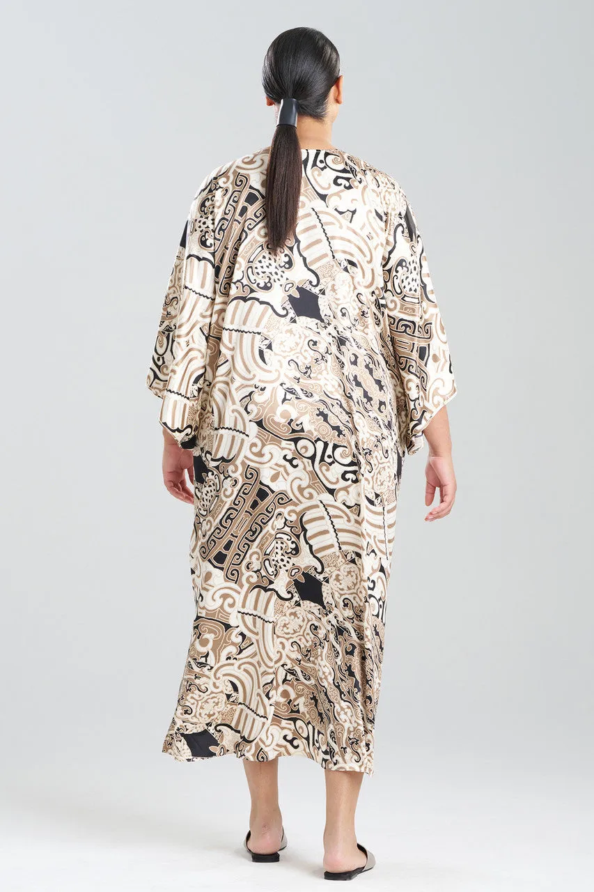 Kaleidoscope Satin Caftan