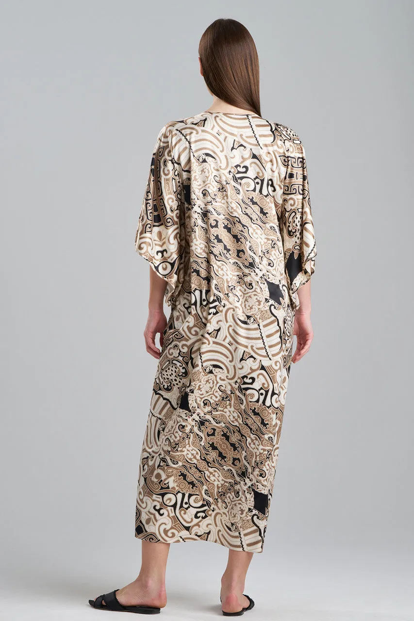 Kaleidoscope Satin Caftan