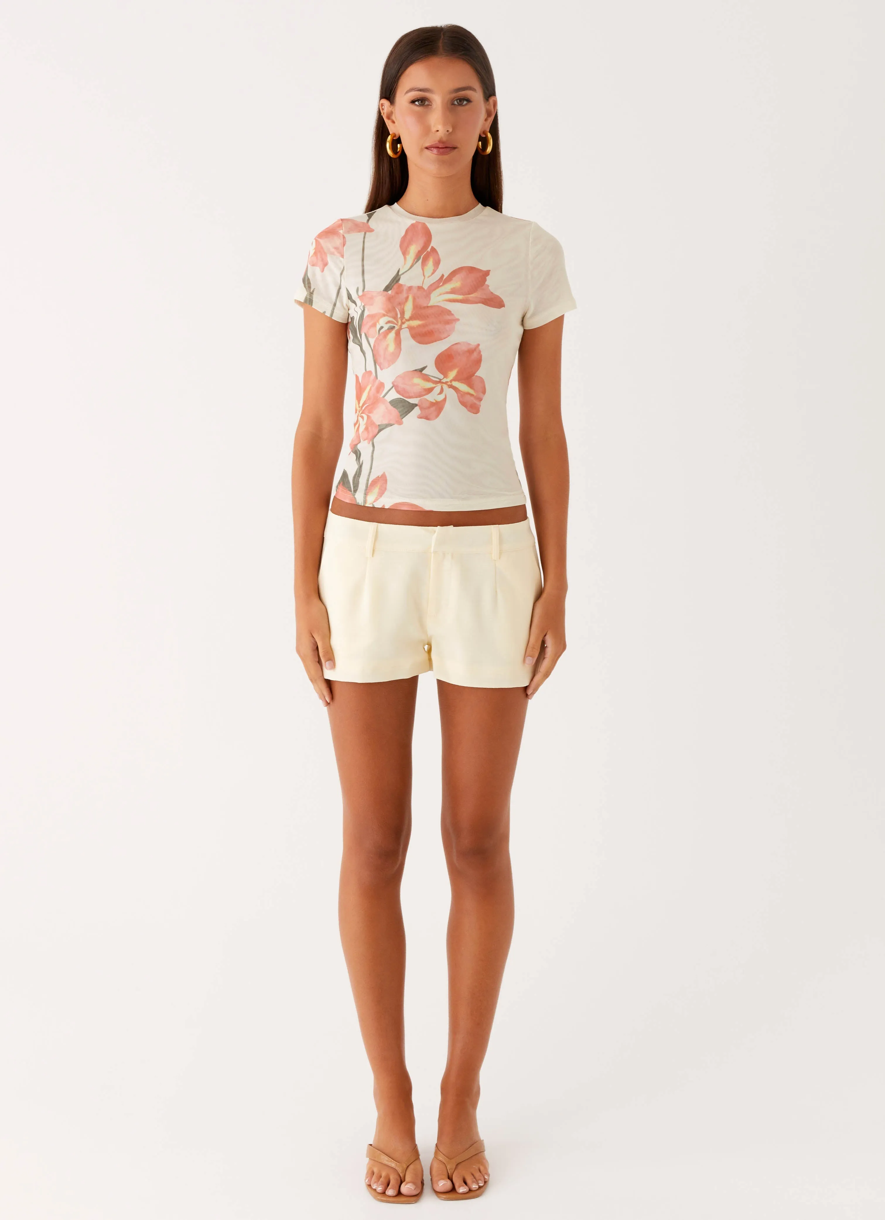 Kammy Low Rise Shorts - Butter Smooth Finish Layer-Friendly Fit
