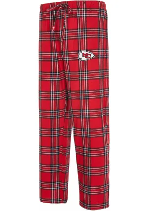 KANSAS CITY CHIEFS MEN'S TAKEAWAY FLANNEL PAJAMA PANTS