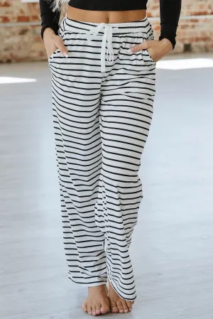 Katelyn Striped Wide Leg Pants | DROPSHIP