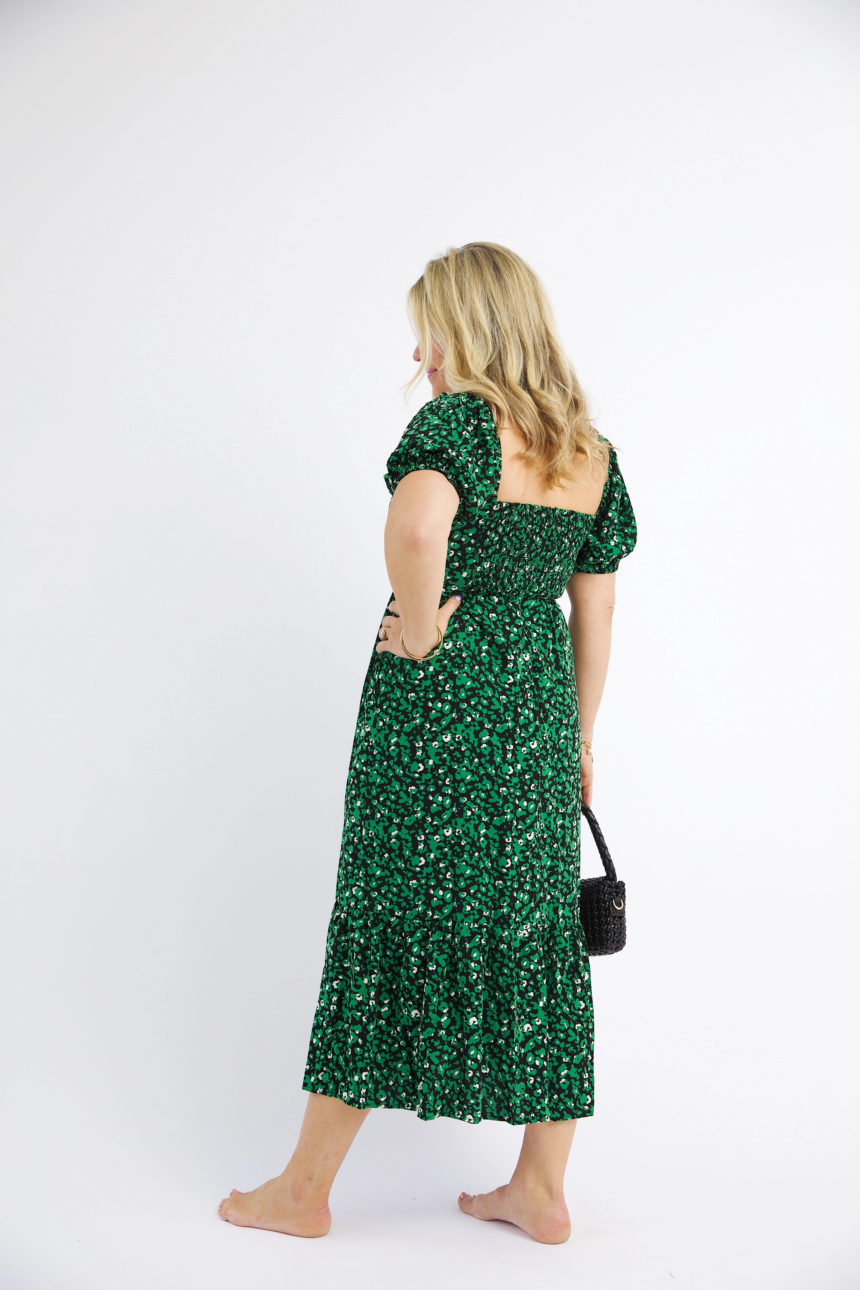 Katrina Leopard Dress Chic Layered Wear Day-to-evening dress
