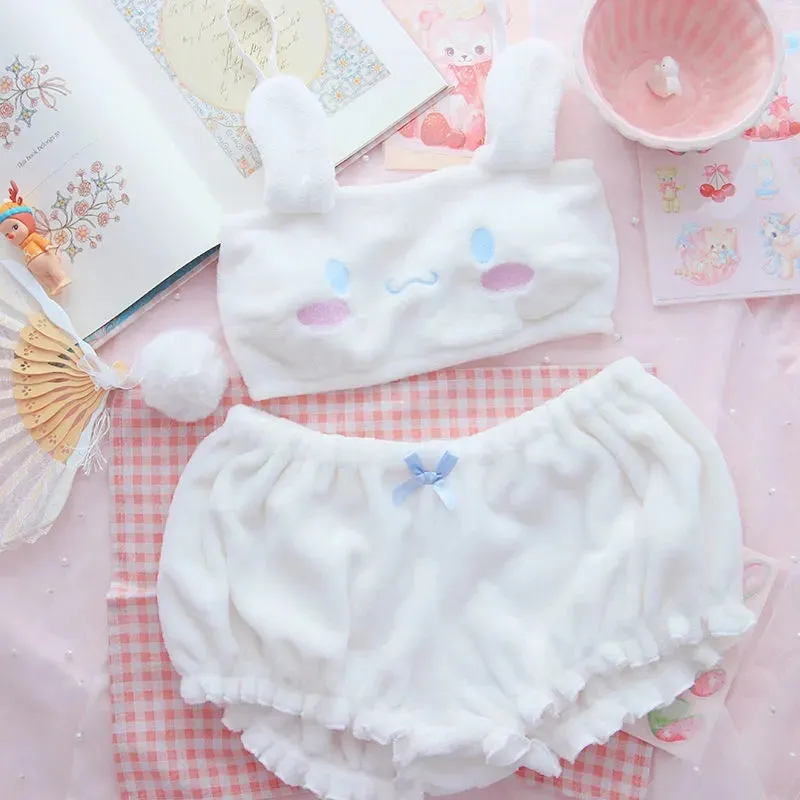 Kawaii Cartoon Dog Japanese Lingerie Set SP17091