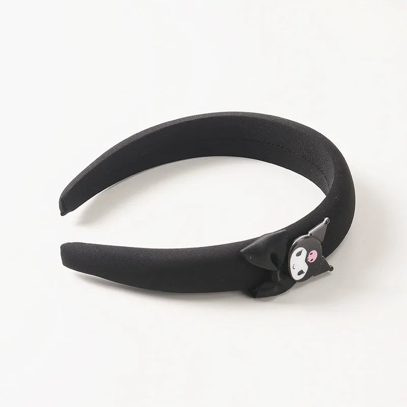 Kawaii Devil Cartoon Black Hair Accesories ON1404