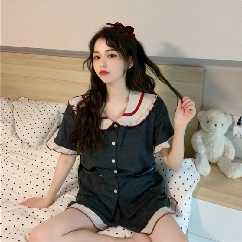 Kawaii Peter Pan Collar Pajamas