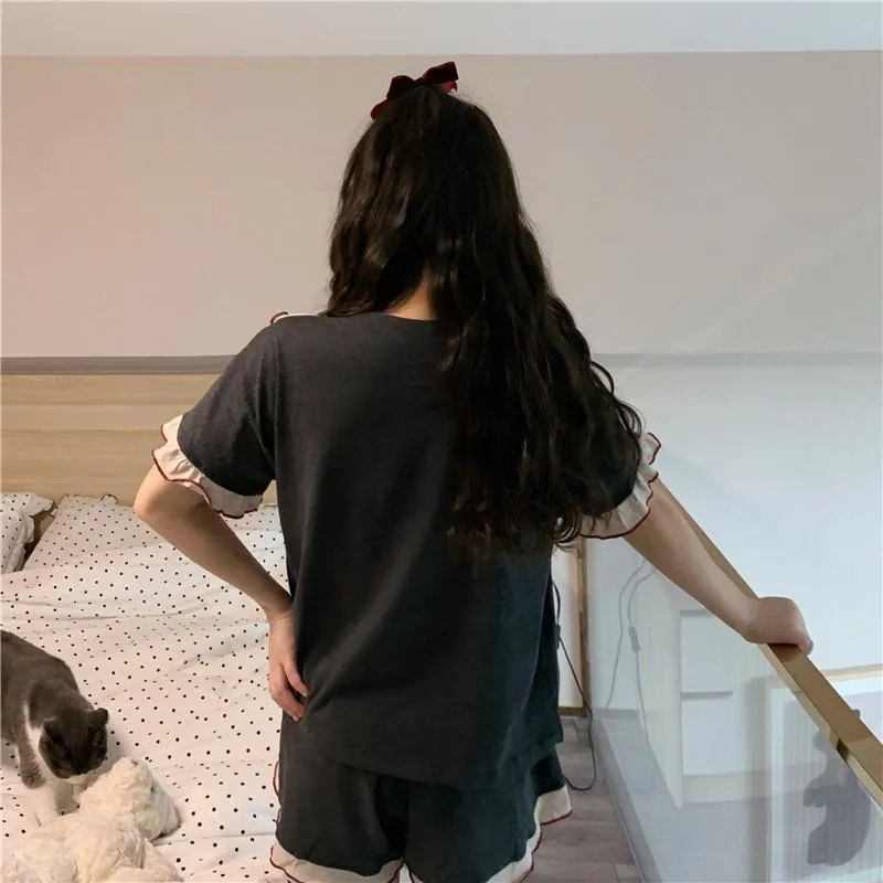 Kawaii Peter Pan Collar Pajamas