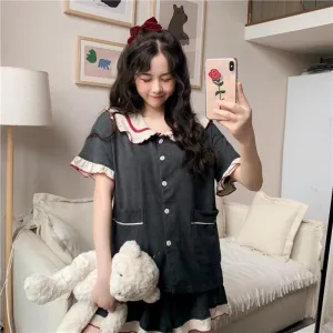 Kawaii Peter Pan Collar Pajamas