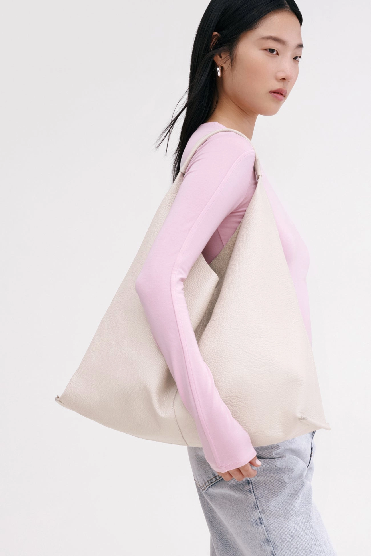 Kelly Tote Tencel Cotton Hybrid Weave Summer Blouse