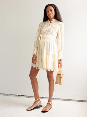 plus-size Kenzie Brocade Dress