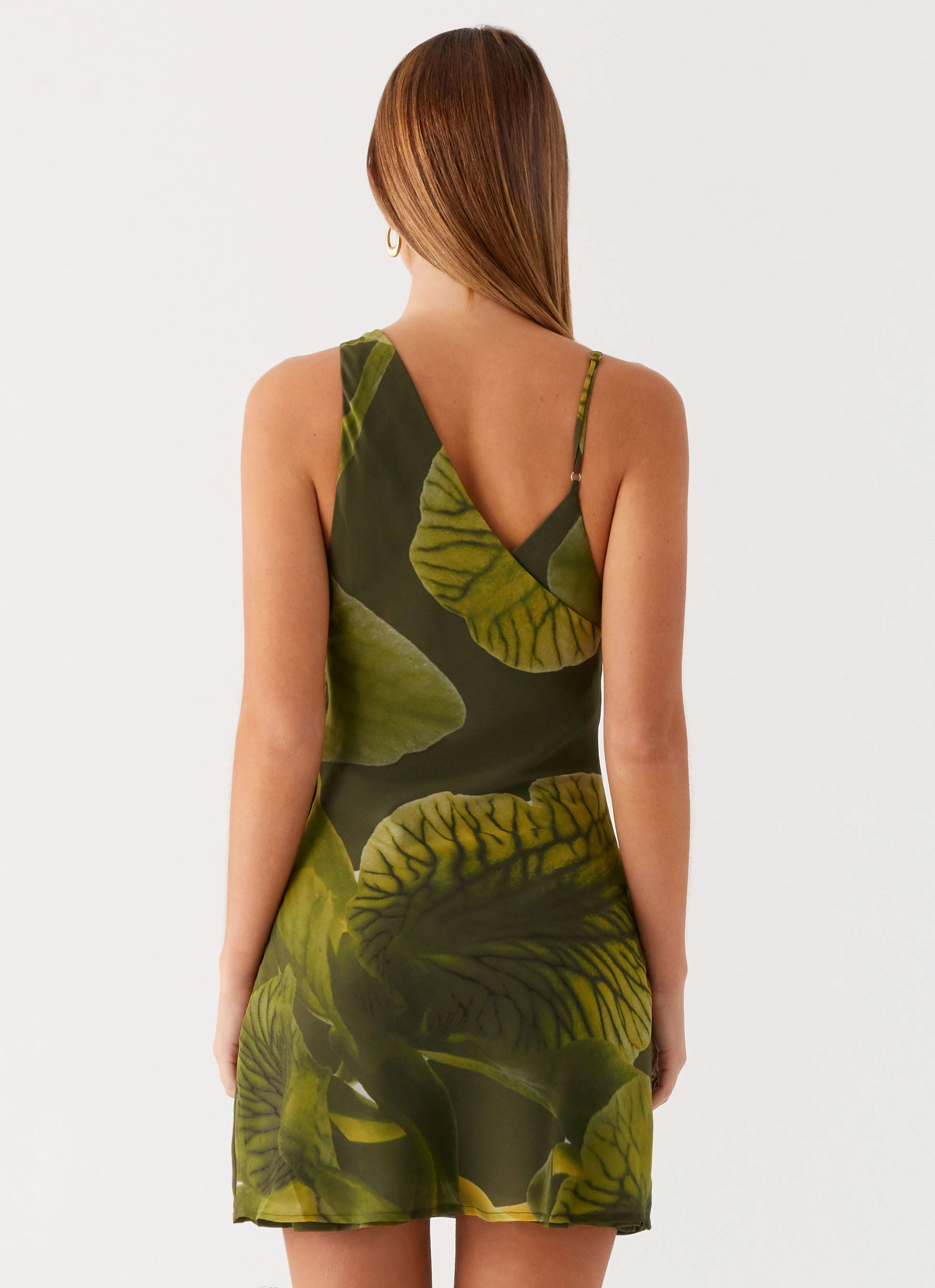 Modern Waistband Sporty Look Kerry Mini Dress - Tropic Floral