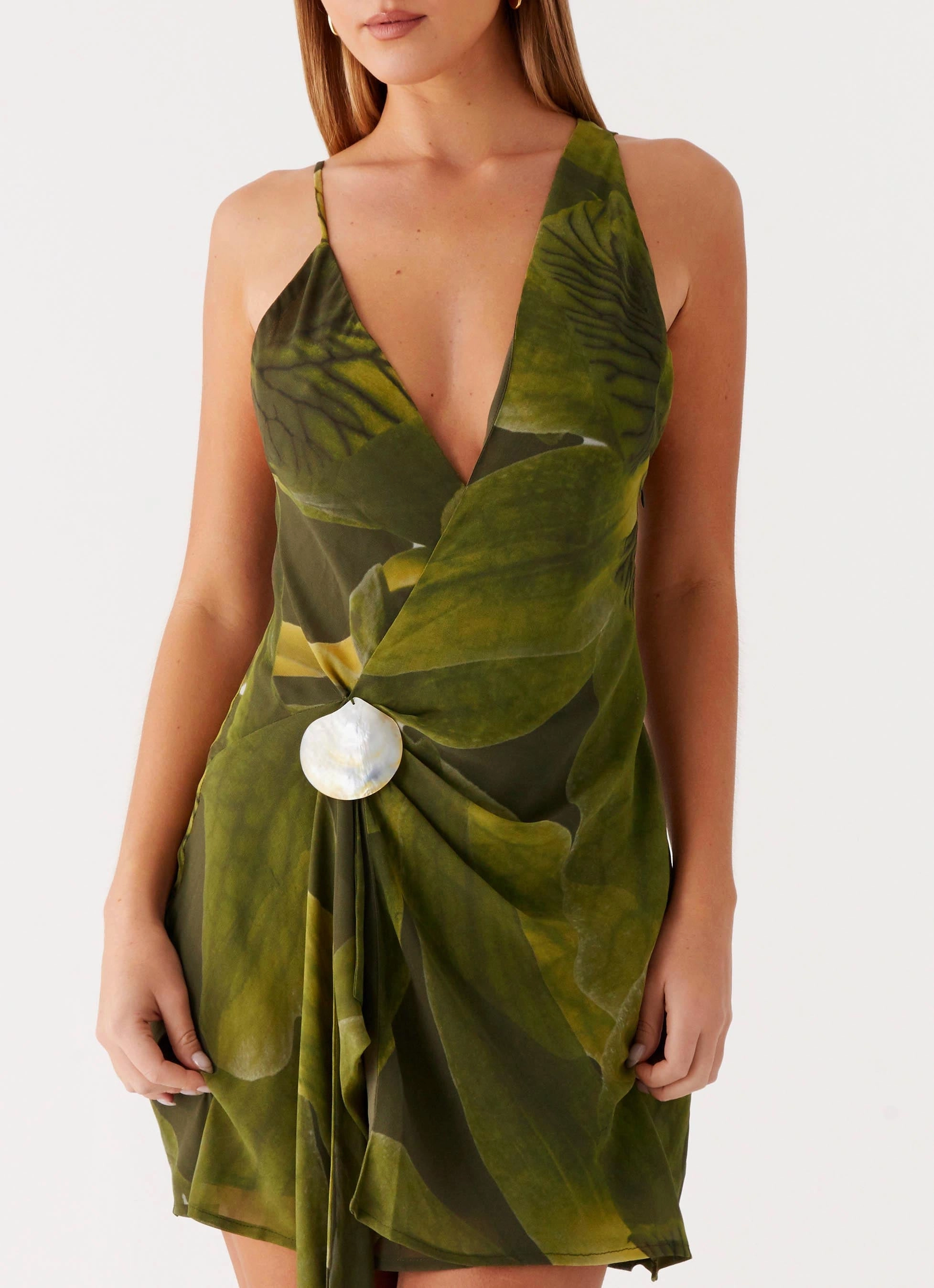 Smart Casual Kerry Mini Dress - Tropic Floral