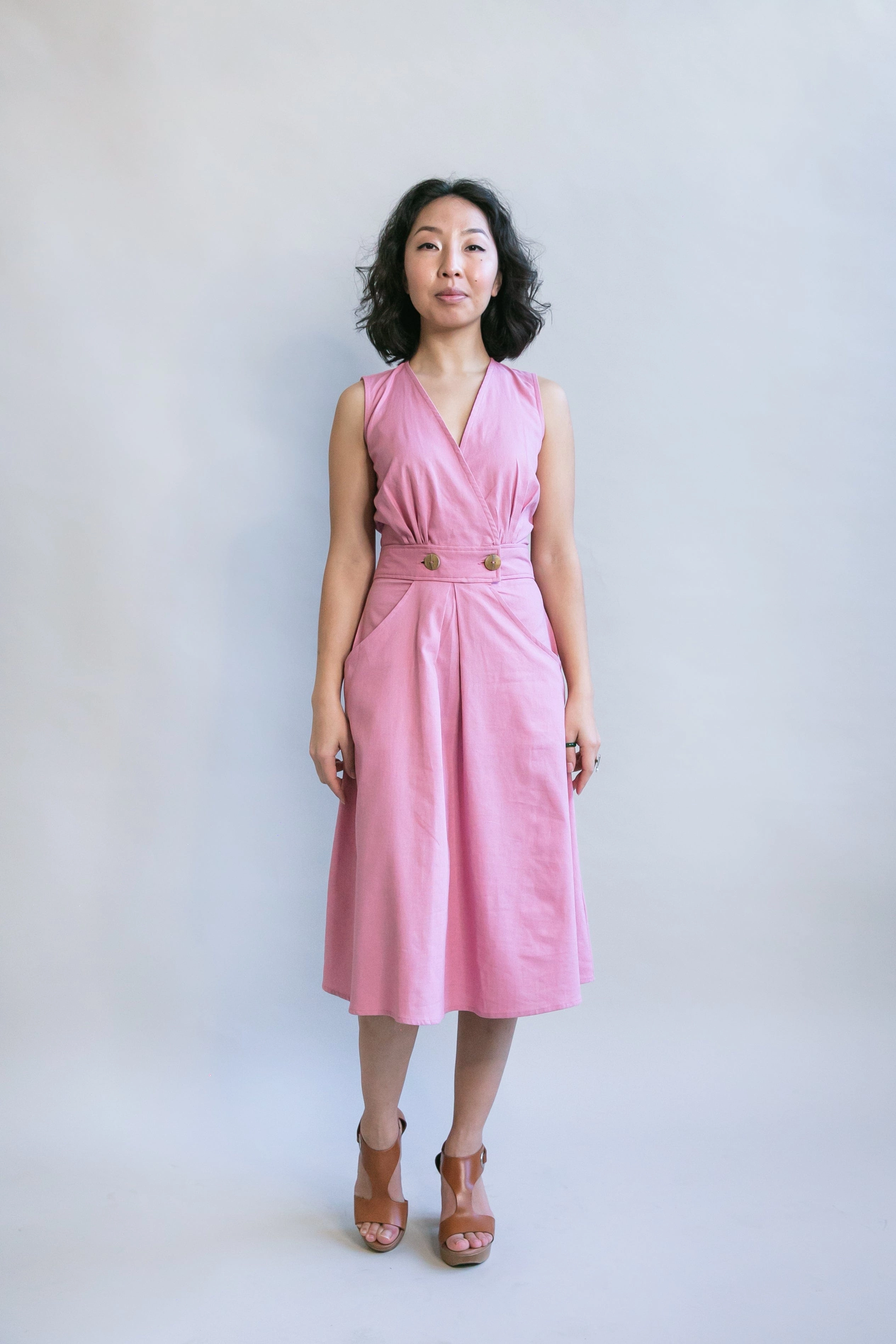everyday staple Winona Dress in Precious Pink