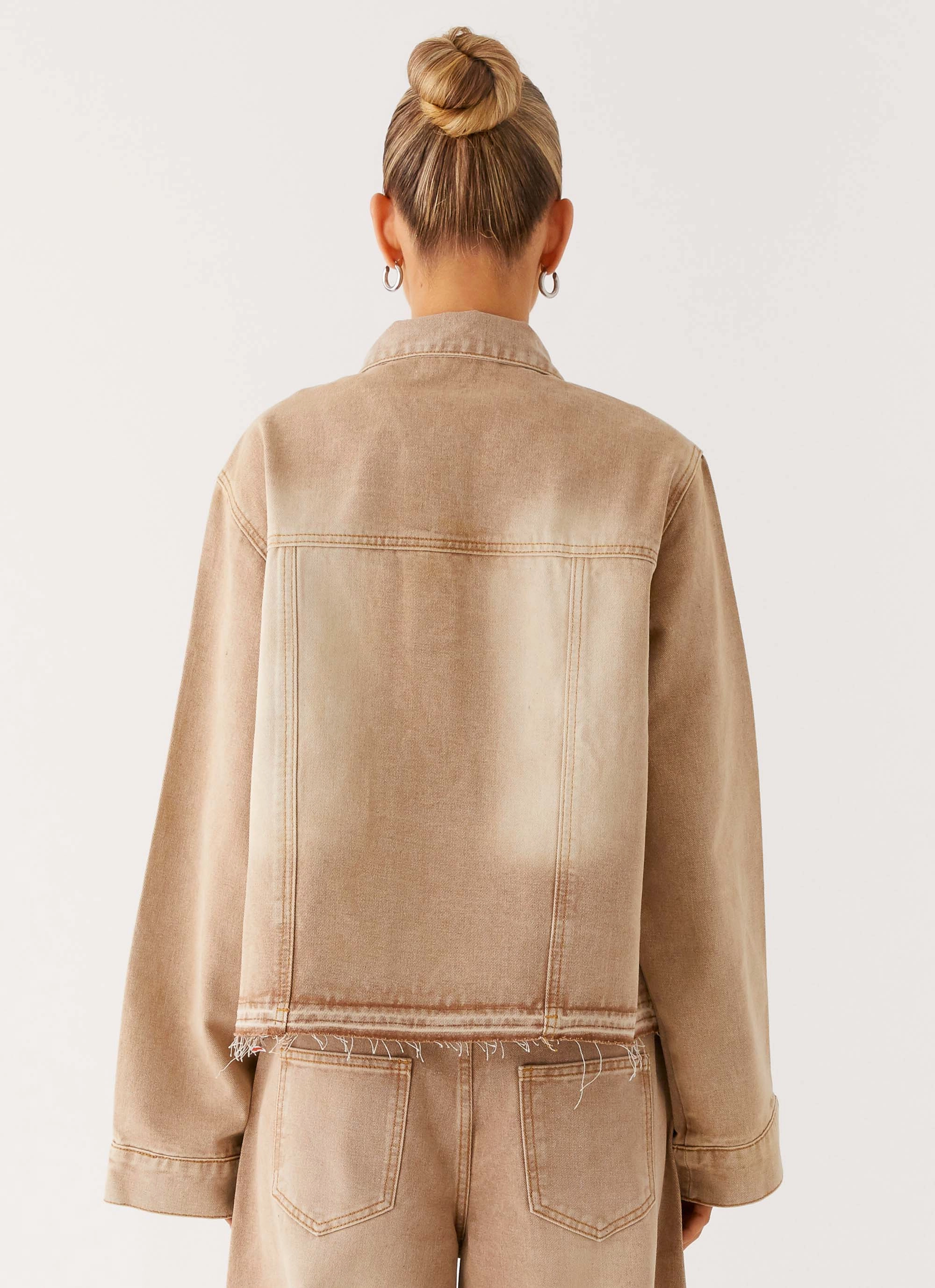 Trail Tested Khalil Denim Jacket - Tan