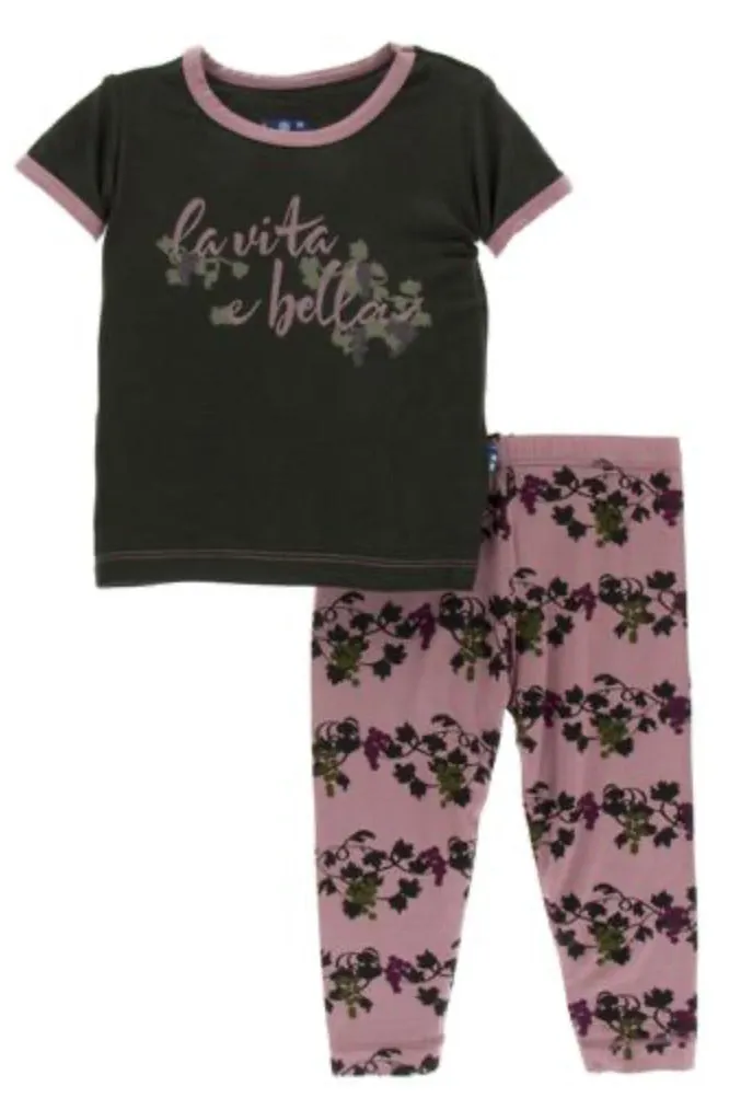 Kickee Pants 2 Piece PJ Set