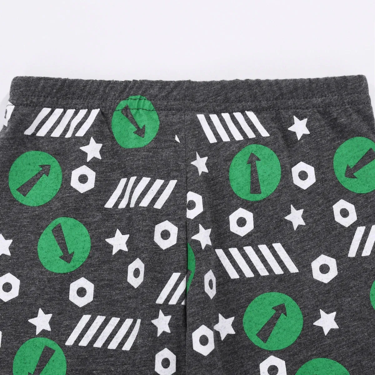Kids Boys Cartoon Print Long Sleeve Pajamas Set