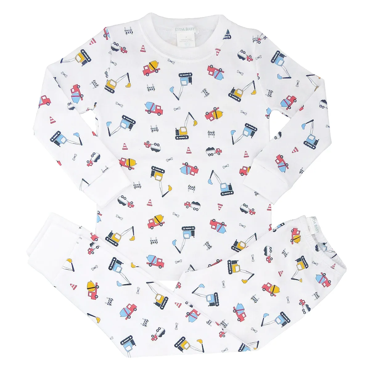 Kids Construction Printed Pajama | Boy