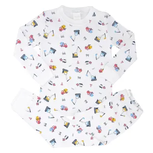 Kids Construction Printed Pajama | Boy