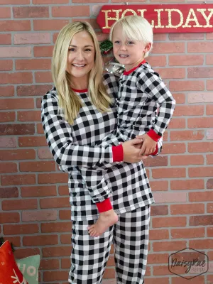 Kids Gingham Me to Sleep Pajamas Set