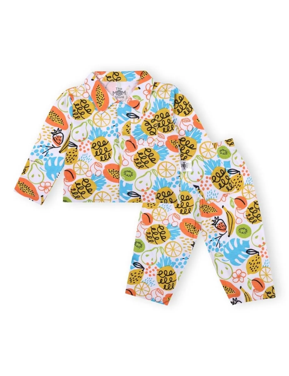 Kids Pajama Set Combo of 2 - Pajama Party & Sweet Tropical