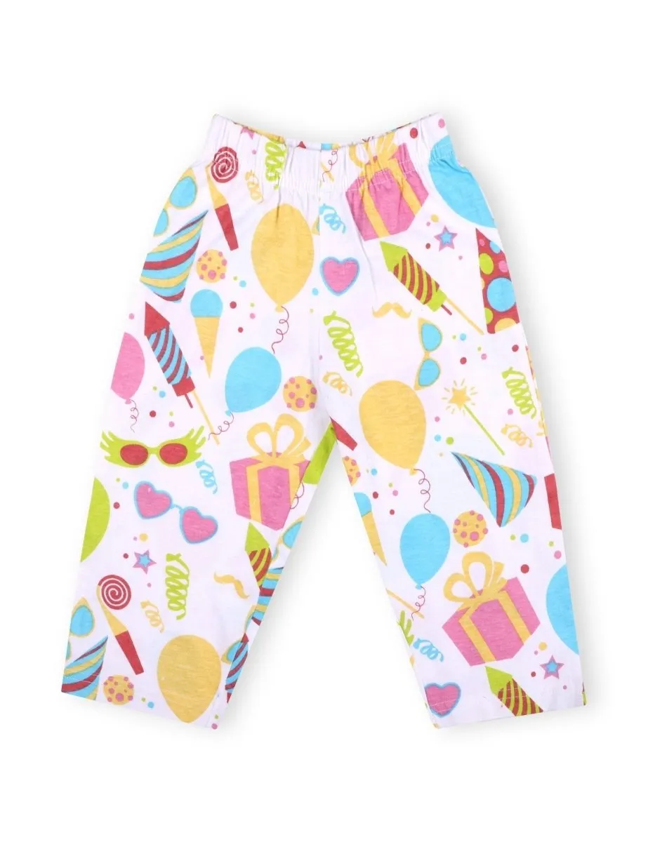 Kids Pajama Set Combo of 2 - Pajama Party & Sweet Tropical