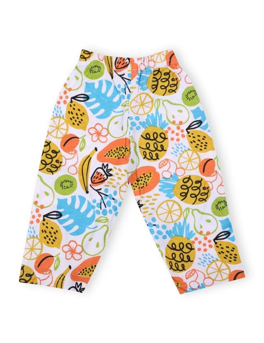 Kids Pajama Set Combo of 2 - Pajama Party & Sweet Tropical
