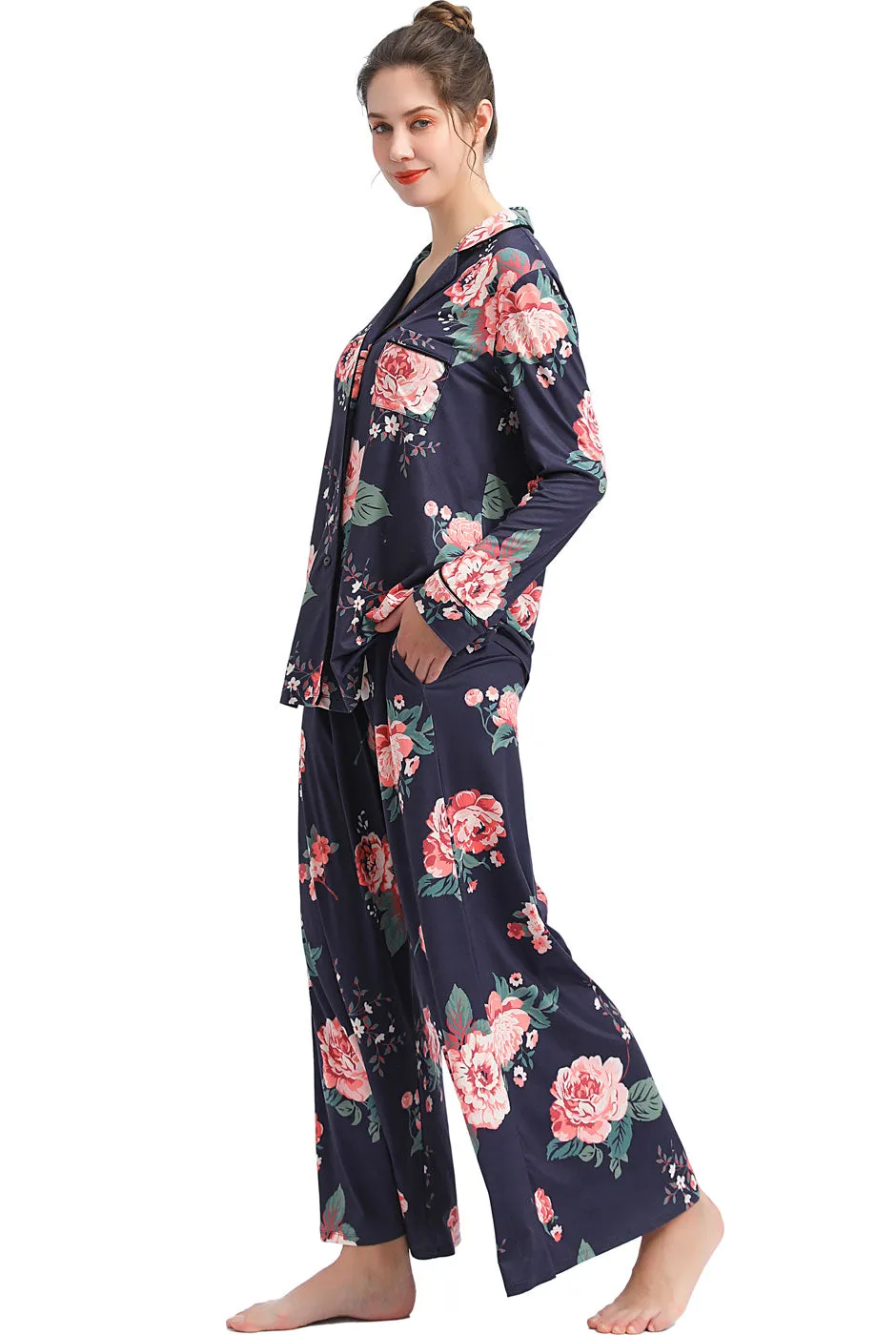 Kimi   Kai Maternity "Alina" Nursing PJ Set