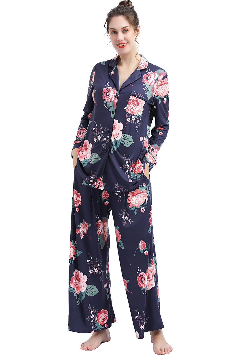 Kimi   Kai Maternity "Alina" Nursing PJ Set