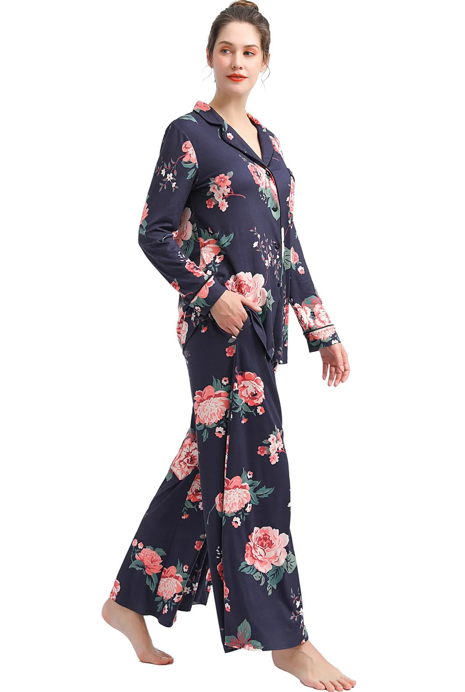 Kimi   Kai Maternity "Alina" Nursing PJ Set