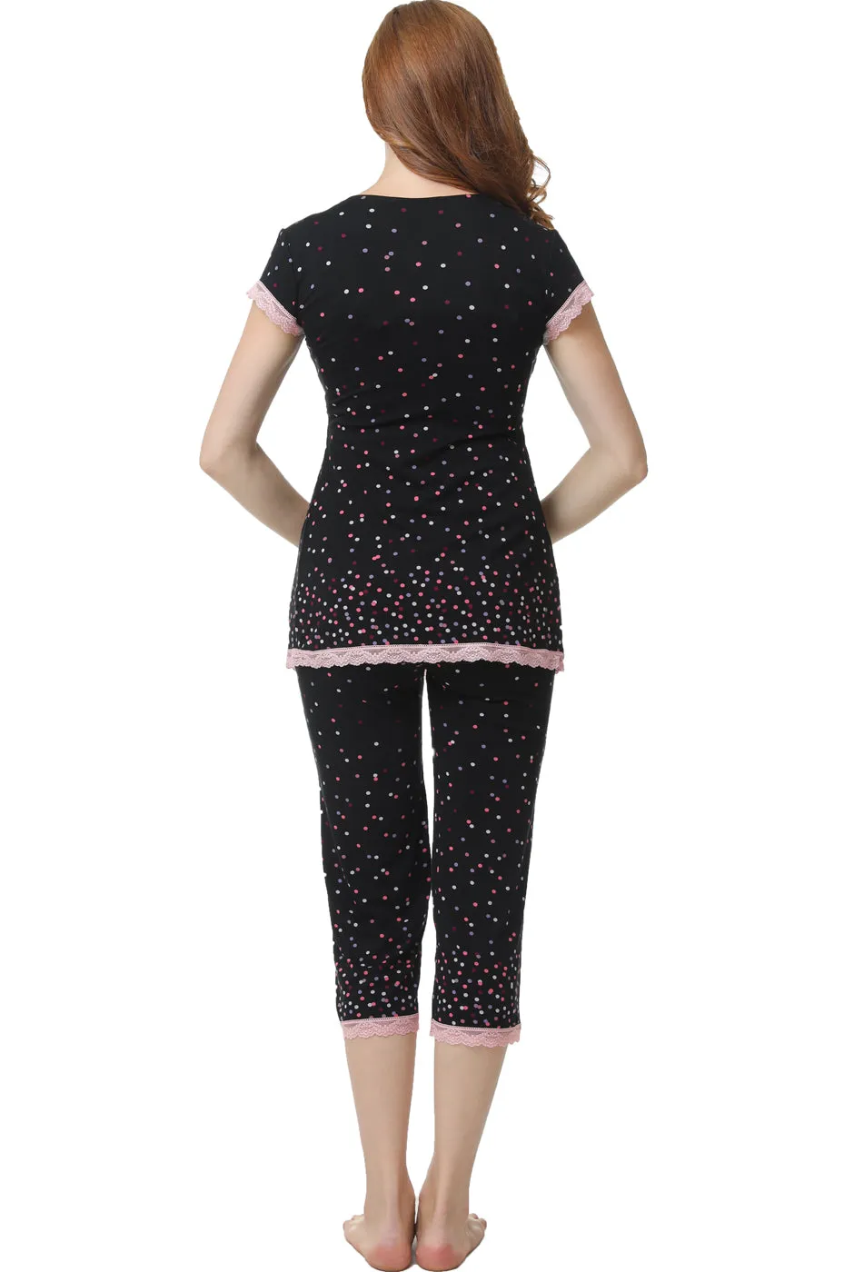Kimi   Kai Maternity "Joyce" Nursing PJ Set