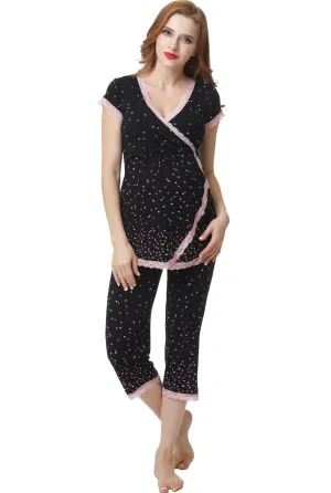 Kimi   Kai Maternity "Joyce" Nursing PJ Set
