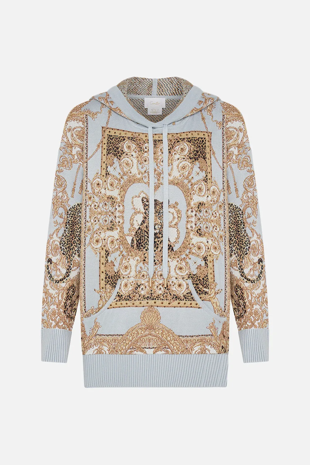 KNIT HOODIE PALAZZO PRIDE
