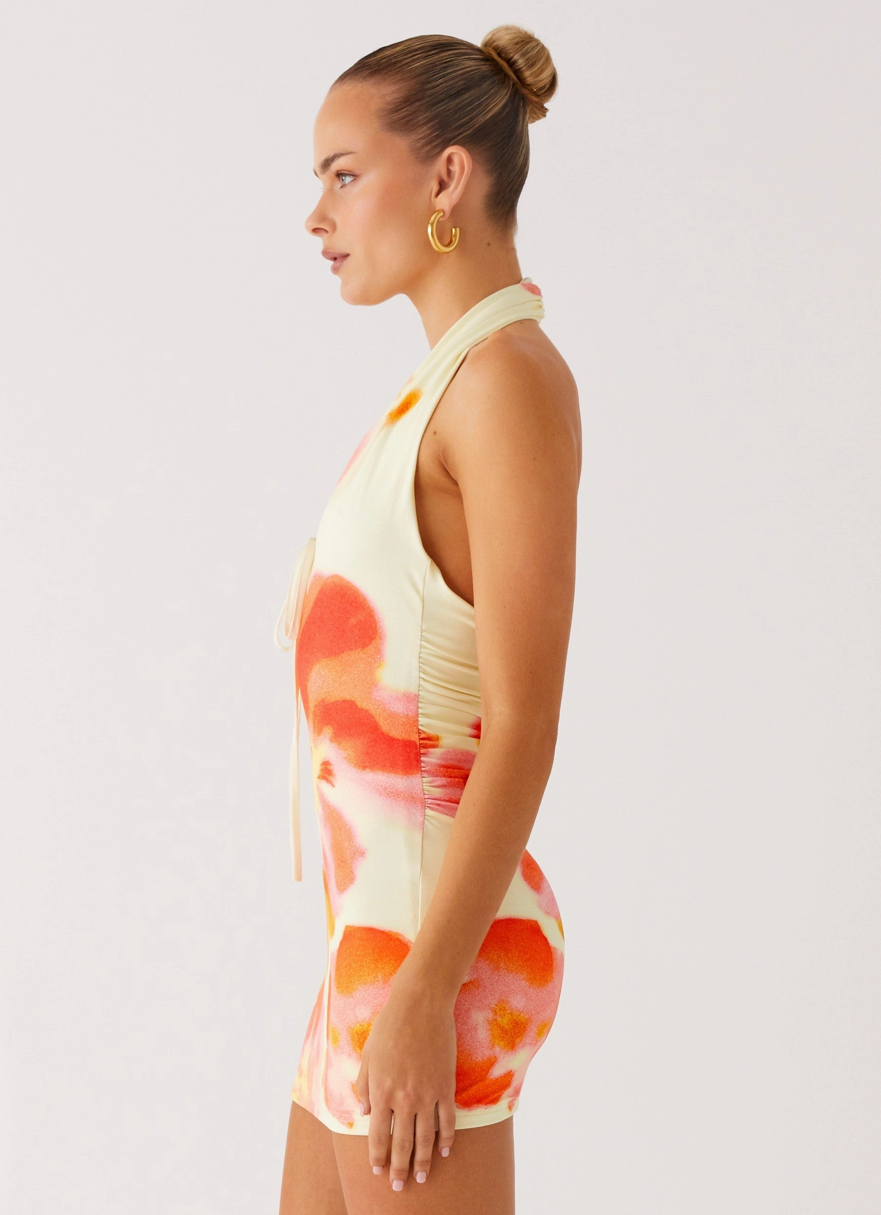 Know You Better Mini Dress - Mimosa Blossom Smart Layer Wear