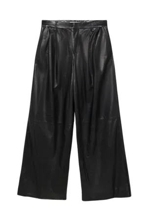 Universal Fit System Kobie Leather Wide Leg Pant