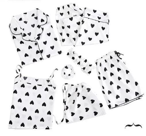 Korean Sleepwear Blue Heart