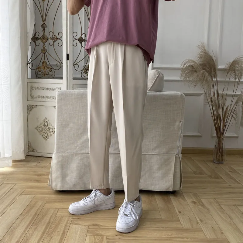 [Korean Style] 2 Colors Chiffon Casual Sweatpants
