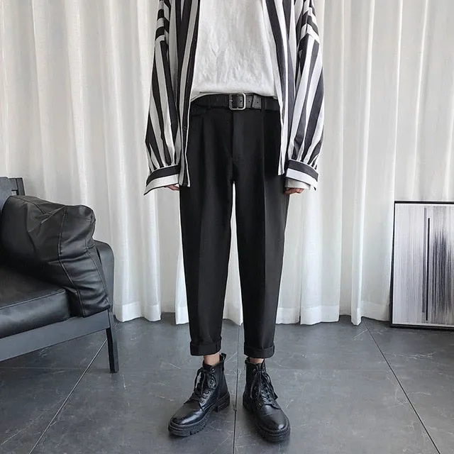 [Korean Style] 2 Colors Chiffon Casual Sweatpants