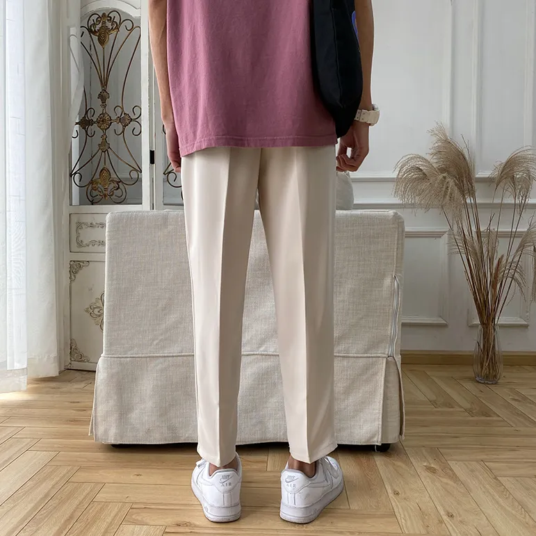 [Korean Style] 2 Colors Chiffon Casual Sweatpants